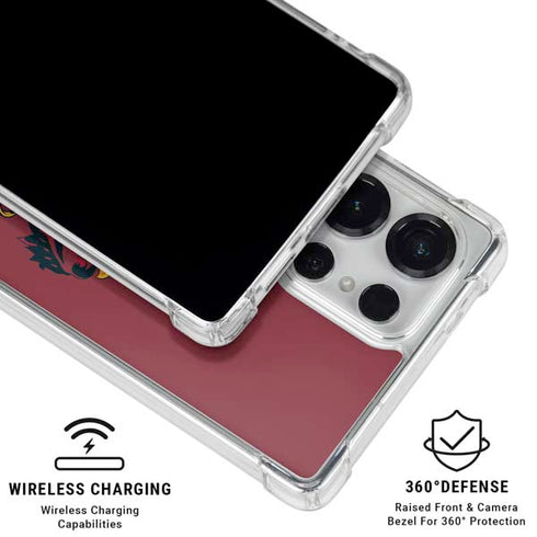 Wizarding World Harry Potter Gryffindor House Crest Galaxy S25 Ultra Clear Case