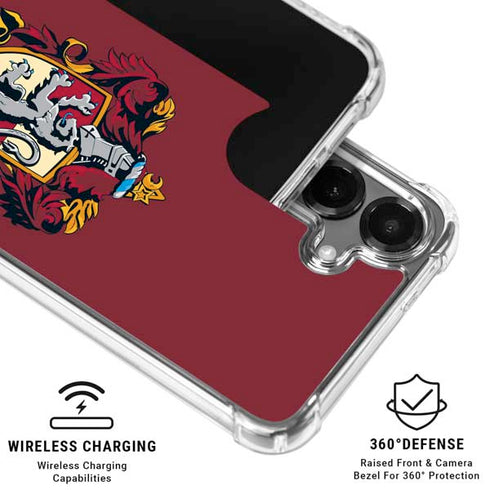 Wizarding World Harry Potter Gryffindor House Crest Galaxy S26 Plus Clear Case