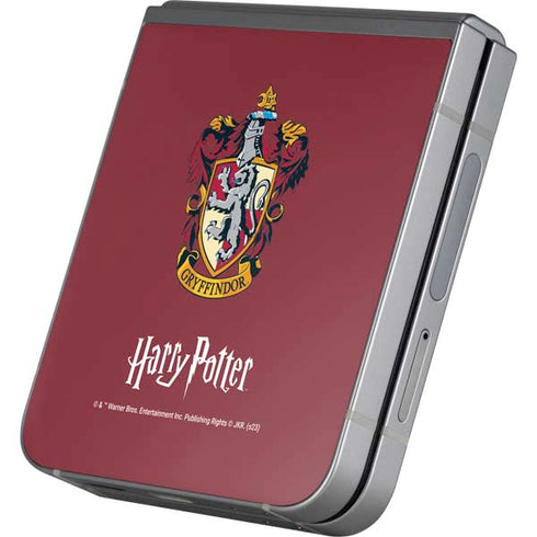 Wizarding World Harry Potter Gryffindor House Crest Galaxy Z Flip6 Skin