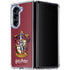 Wizarding World Harry Potter Gryffindor House Crest Galaxy Z Fold5 5G Clear Case