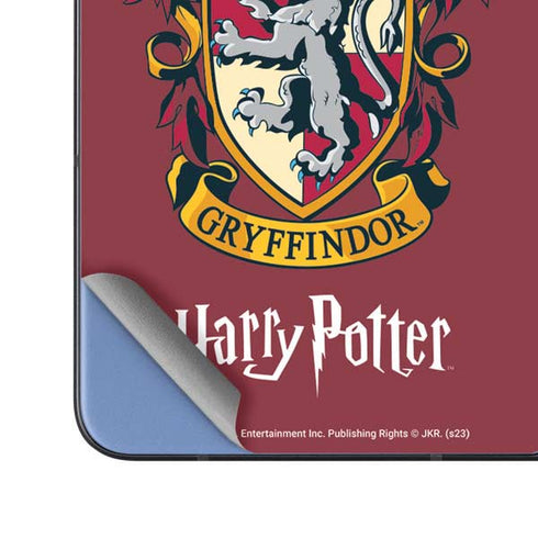 Wizarding World Harry Potter Gryffindor House Crest Galaxy Z Fold5 5G Skin