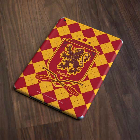 Wizarding Worlds Harry Potter Gryffindor Huse Crest Apple iPad Skin