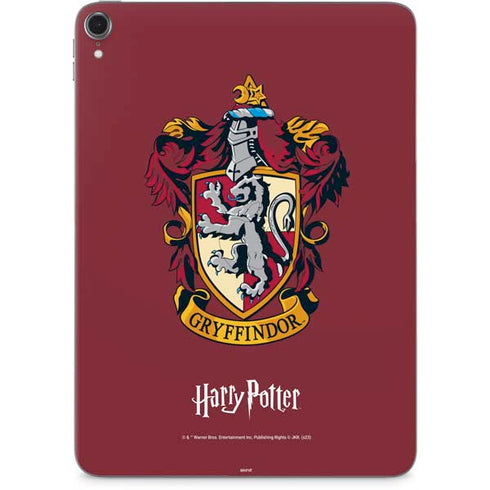 Wizarding World Harry Potter Gryffindor House Crest Apple iPad Pro Skin