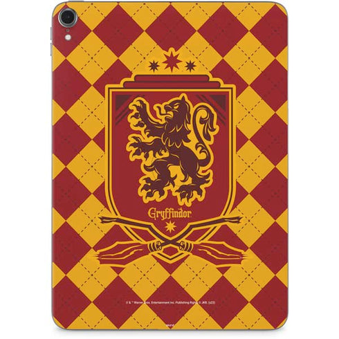 Wizarding Worlds Harry Potter Gryffindor Huse Crest Apple iPad Pro Skin