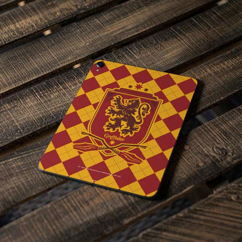 Wizarding Worlds Harry Potter Gryffindor Huse Crest Apple iPad Pro Skin