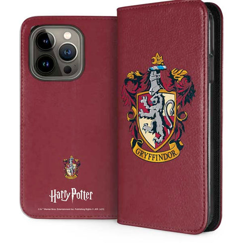 Wizarding World Harry Potter Gryffindor House Crest iPhone 13 Pro Folio Case