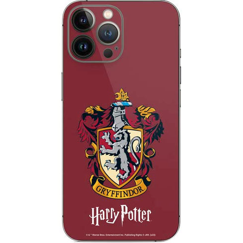 Wizarding World Harry Potter Gryffindor House Crest iPhone 15 Pro Max Skin