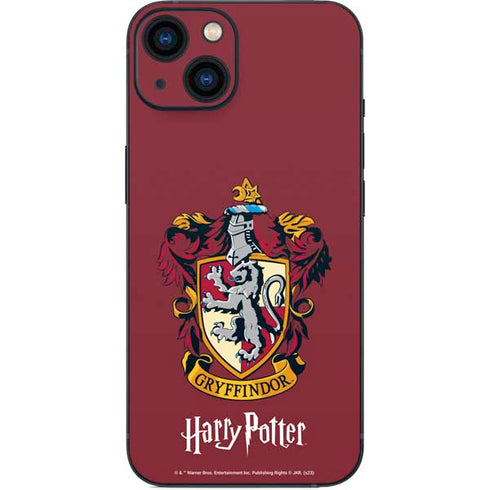 Wizarding World Harry Potter Gryffindor House Crest iPhone 15 Skin