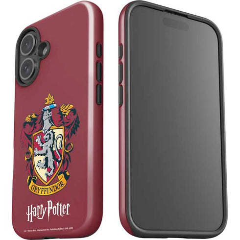 Wizarding World Harry Potter Gryffindor House Crest iPhone 16 Impact Case