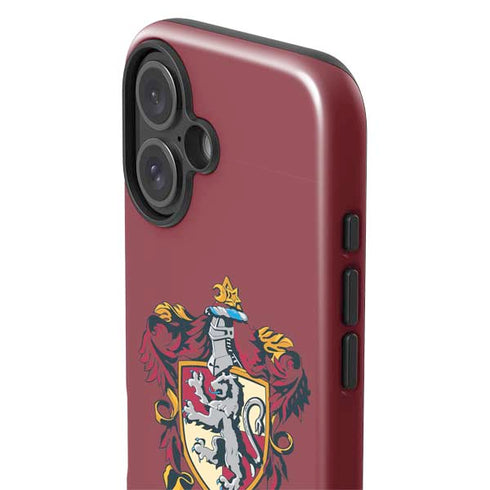 Wizarding World Harry Potter Gryffindor House Crest iPhone 16 Plus Impact Case