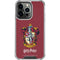 Wizarding World Harry Potter Gryffindor House Crest iPhone 16 Pro Max Clear Case