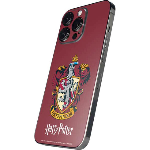 Wizarding World Harry Potter Gryffindor House Crest iPhone 16 Pro Skin