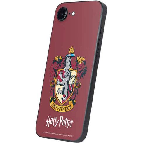 Wizarding World Harry Potter Gryffindor House Crest iPhone 16e Skin