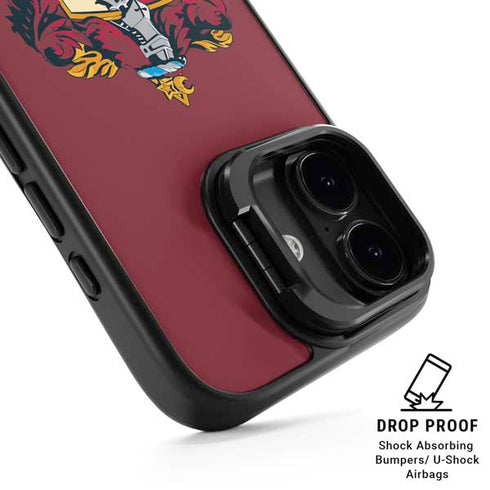 Wizarding World Harry Potter Gryffindor House Crest iPhone 17 Kickstand Case