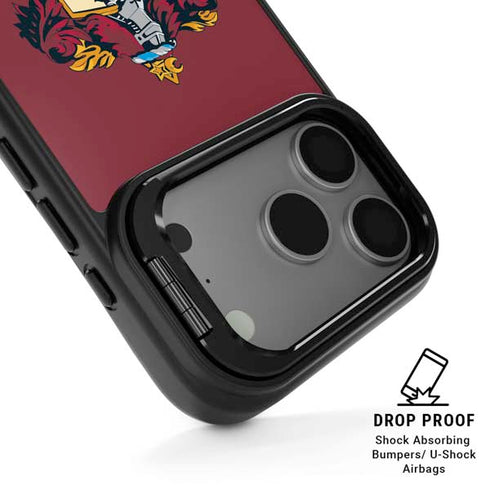 Wizarding World Harry Potter Gryffindor House Crest iPhone 17 Pro Kickstand Case