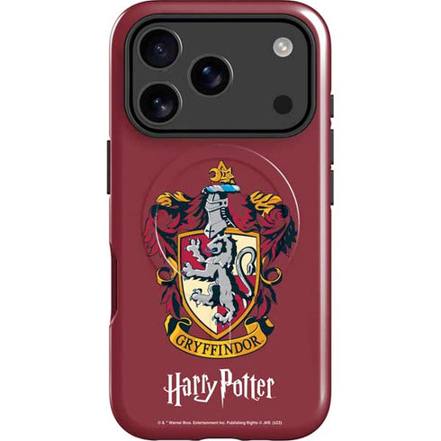 Wizarding World Harry Potter Gryffindor House Crest iPhone 17 Pro Max Magsafe Impact Case