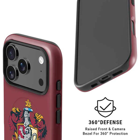Wizarding World Harry Potter Gryffindor House Crest iPhone 17 Pro Max Magsafe Impact Case