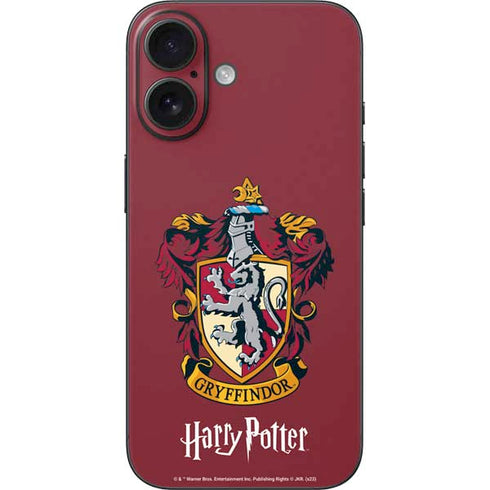 Wizarding World Harry Potter Gryffindor House Crest iPhone 17 Skin