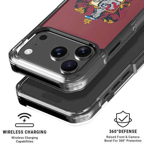 Wizarding World Harry Potter Gryffindor House Crest iPhone 18 Pro Clear Case