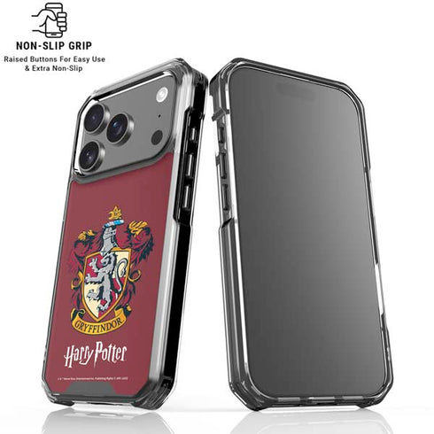 Wizarding World Harry Potter Gryffindor House Crest iPhone 18 Pro Clear Case
