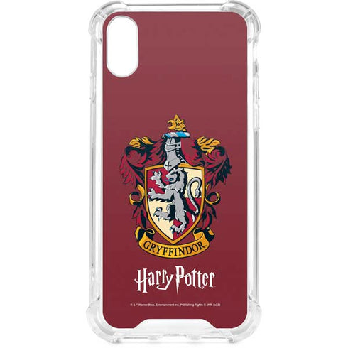 Wizarding World Harry Potter Gryffindor House Crest iPhone XS Clear Case