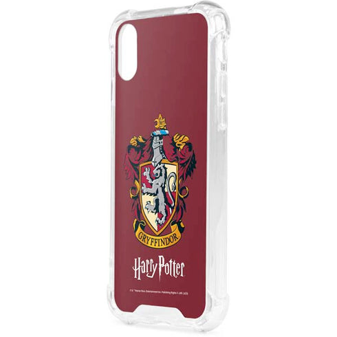 Wizarding World Harry Potter Gryffindor House Crest iPhone XS Clear Case