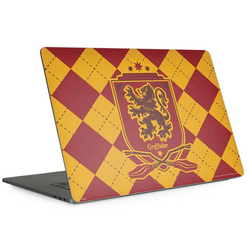 Wizarding Worlds Harry Potter Gryffindor Huse Crest MacBook Skins