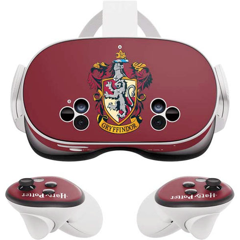 Wizarding World Harry Potter Gryffindor House Crest Meta Quest 3S Skin