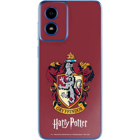 Wizarding World Harry Potter Gryffindor House Crest Moto G Play 4G (2024) Skin