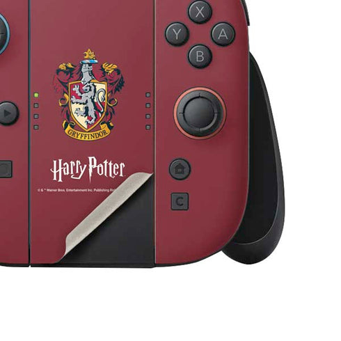 Wizarding World Harry Potter Gryffindor House Crest Nintendo Switch 2 (2025) Joy-Con Controller Skin