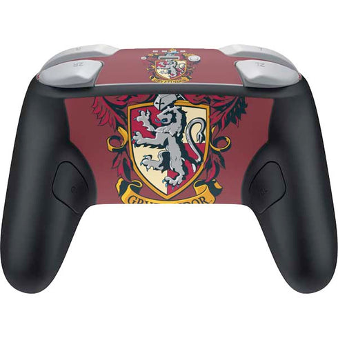 Wizarding World Harry Potter Gryffindor House Crest Nintendo Switch 2 (2025) Pro Controller Skin