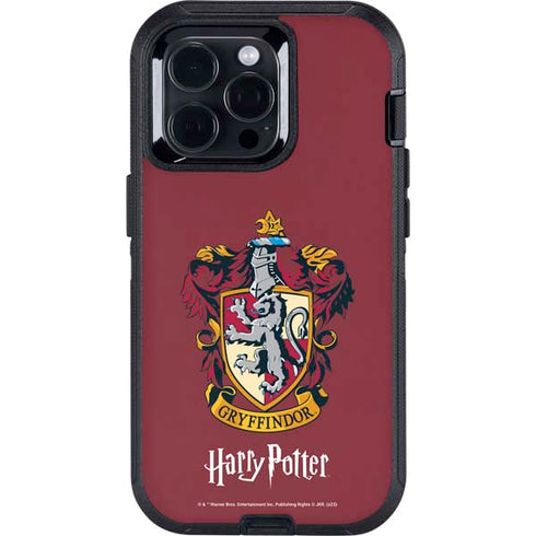 Wizarding World Harry Potter Gryffindor House Crest Otterbox Defender iPhone Skin