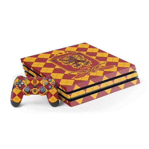 Wizarding Worlds Harry Potter Gryffindor Huse Crest PlayStation PS4 Skins