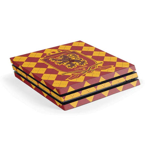 Wizarding Worlds Harry Potter Gryffindor Huse Crest PlayStation PS4 Skins