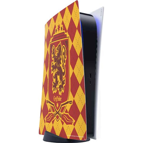 Wizarding Worlds Harry Potter Gryffindor Huse Crest PlayStation PS5 Skins