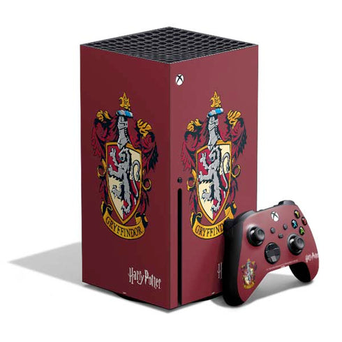 Wizarding World Harry Potter Gryffindor House Crest Xbox Series X Bundle Skin