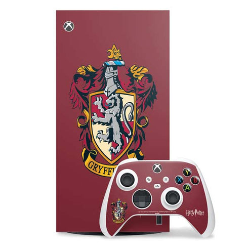 Wizarding World Harry Potter Gryffindor House Crest Xbox Series X Skins