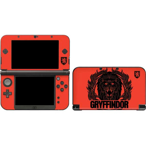 Wizarding Worlds Harry Potter Gryffindor Illustration Nintendo Skins
