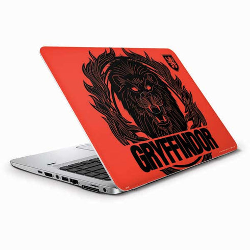 Wizarding Worlds Harry Potter Gryffindor Illustration HP Elitebook Skin