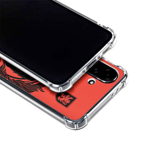 Wizarding Worlds Harry Potter Gryffindor Illustration Galaxy A36 5G Clear Case