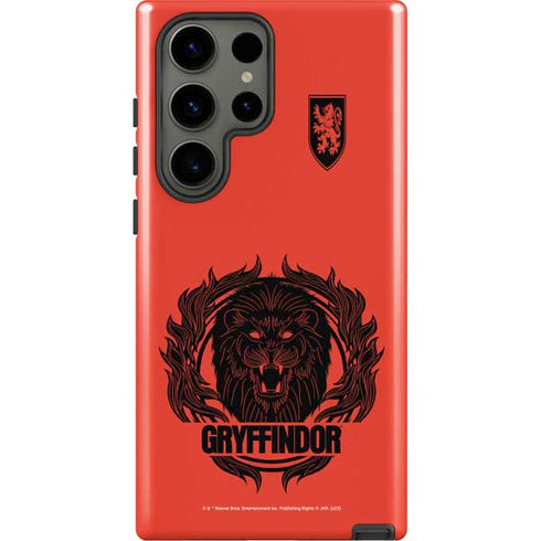 Wizarding Worlds Harry Potter Gryffindor Illustration Galaxy S23 Ultra Pro Case
