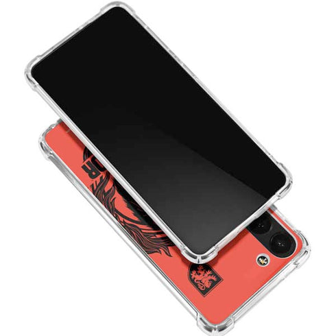 Wizarding Worlds Harry Potter Gryffindor Illustration Galaxy S24 FE Clear Case