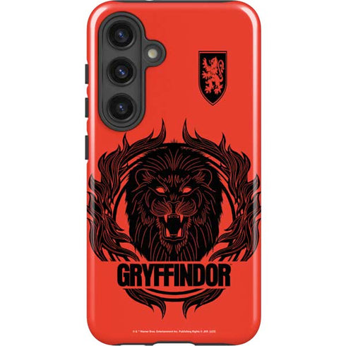 Wizarding Worlds Harry Potter Gryffindor Illustration Galaxy S25 Impact Case