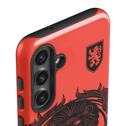 Wizarding Worlds Harry Potter Gryffindor Illustration Galaxy S25 Impact Case