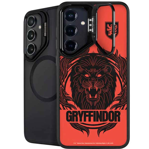 Wizarding Worlds Harry Potter Gryffindor Illustration Galaxy S25 Kickstand Case
