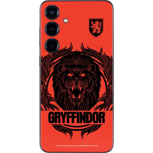 Wizarding Worlds Harry Potter Gryffindor Illustration Galaxy S24 Plus Skin