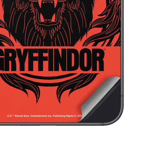 Wizarding Worlds Harry Potter Gryffindor Illustration Galaxy S25 Plus Skin