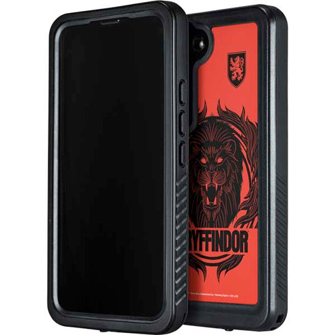 Wizarding Worlds Harry Potter Gryffindor Illustration Galaxy S24 Plus Waterproof Case