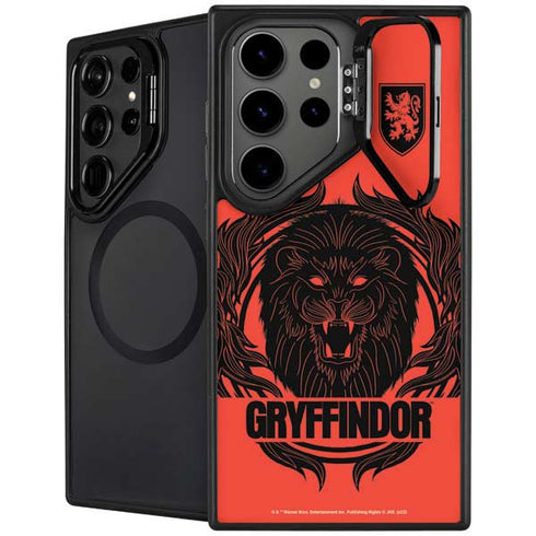 Wizarding Worlds Harry Potter Gryffindor Illustration Galaxy S25 Ultra Kickstand Case