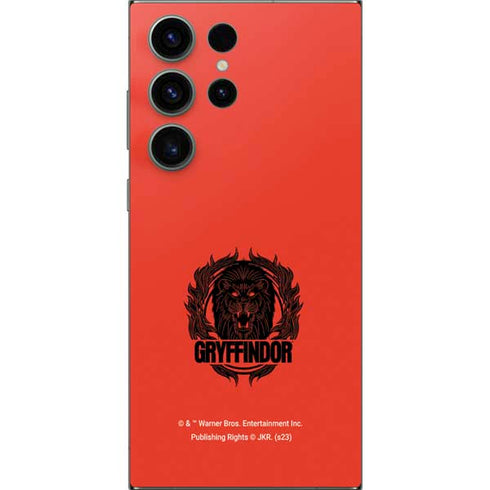 Wizarding Worlds Harry Potter Gryffindor Illustration Galaxy S25 Ultra Skin